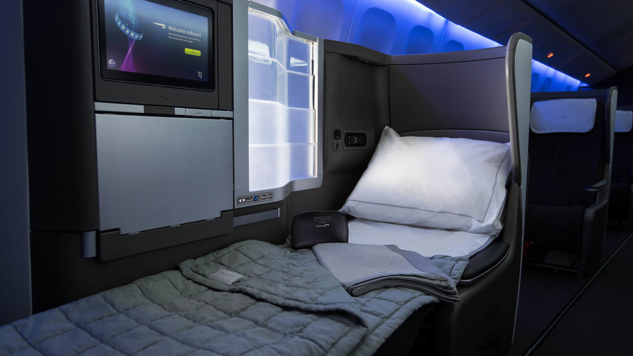 British Airways Business Class to Asia · Singapore
